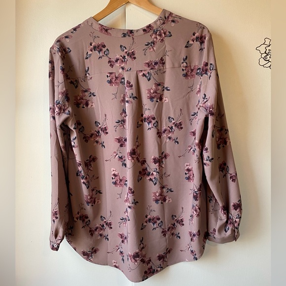Hilary Radley Ladies Long Sleeve Blouse Size XL - Picture 2 of 10